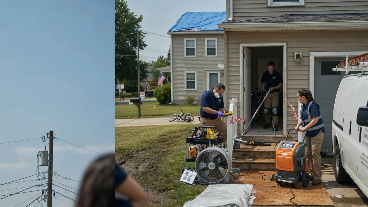 Water Damage Repair in Eola, IL near me